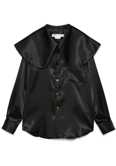 Black oversized-collar shirt Comme Des Garçons Comme Des Garçons - women